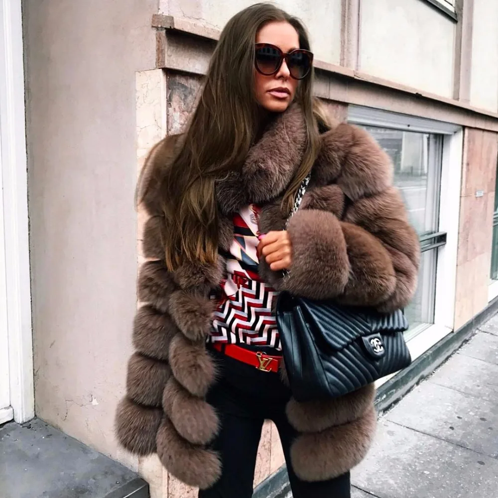Real Fur Coat Winter Jacket Women Clothes 2018 Korean