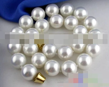 

FREE SHIPPING>@@> 3097 SOUTH SEA WHITE SHELL PEARL NECKLACE MAGNET