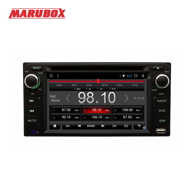 MARUBOX 2Din Android 7 1 стерео радио GPS для Toyota Hilux Fortuner Innova Old Camry Corolla Vios RAV4 DVD Автомобильный