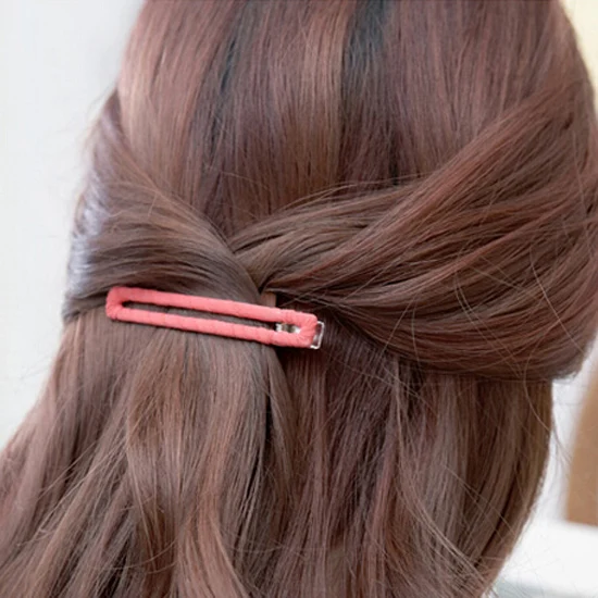 

Fashion 1 pc Korean Style Hair Clips Hair Barrette Hair Accessories For Women Girls 5 Colors Wholesale