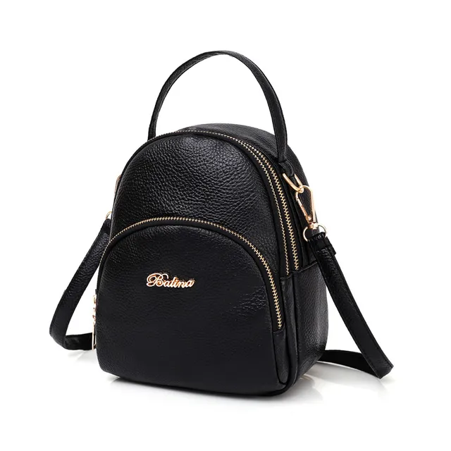 2018 High Quality PU Leather Women Backpack Fashion Solid School Bags ...