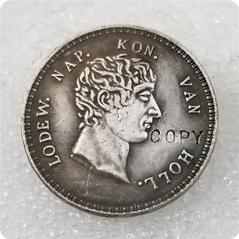

1809 Netherlands 10 stuivers Kingdom of Holland COIN COPY FREE SHIPPING