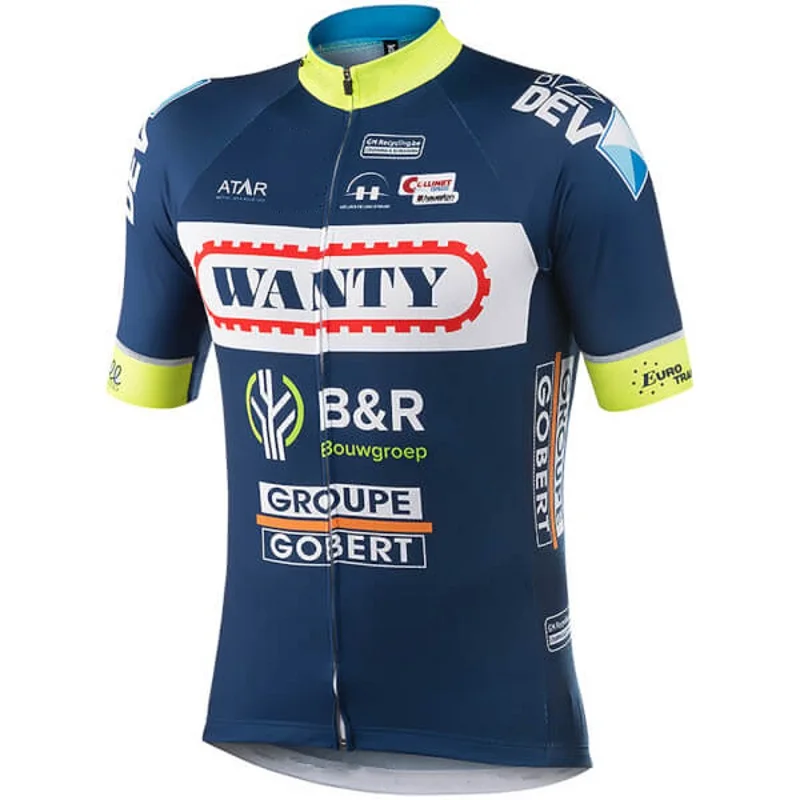 

Pro team wanty cycling jerseys summer Bicycle maillot breathable MTB Short sleeve bike clothing Ropa Ciclismo only