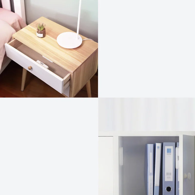 Gadgetoo Yeelock Smart Drawer Cabinet Lock Keyless Bluetooth App Unlock Anti-Theft Child Safety File Security