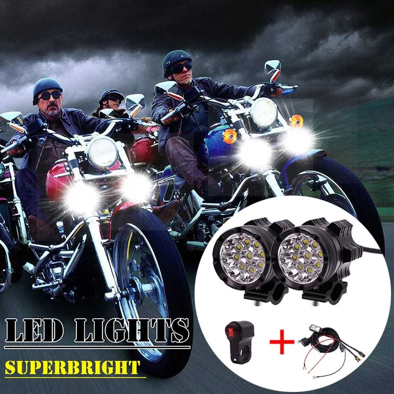 

2018 LED Motorcycle Headlight Waterproof Bulb Low Consumption Motorcycle Headlamp CSL88