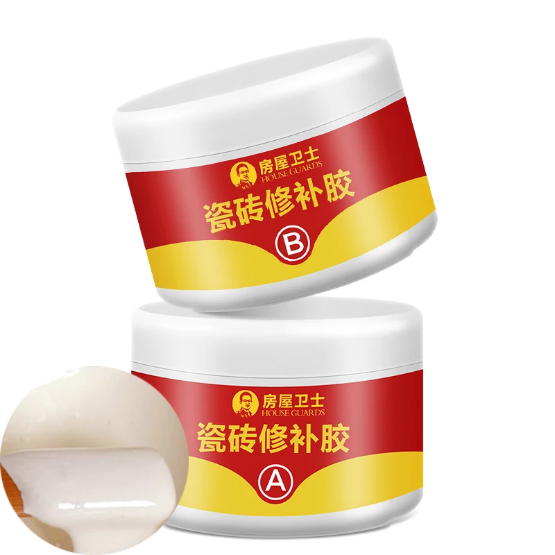 100g Ivory tile repair agent ceramic paste floor tile adhesive strong
adhesive marble super fix repair home floor tiles