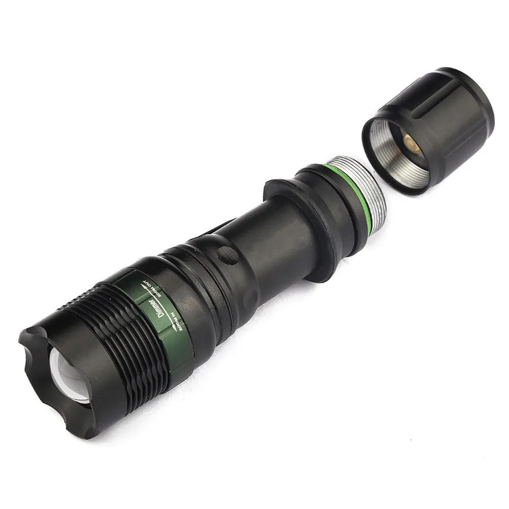 

10000LM Zoomable XM-L T6 LED Flashlight Torch Super Bright Light Professional High Quality Lamp Torches Supplies P0.1