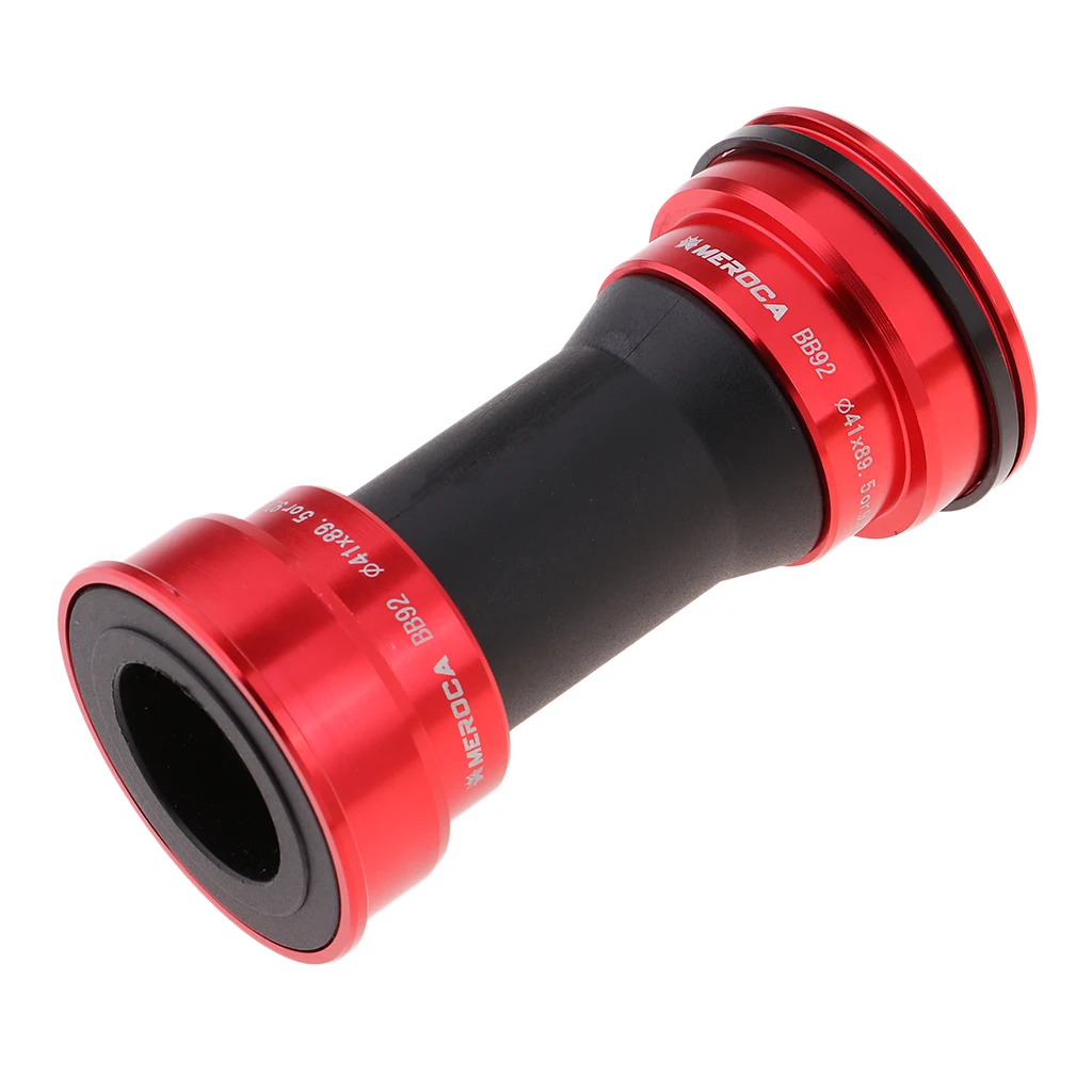 Perfeclansports Store-BB 86-92 мм Пресс Fit Нижний Кронштейн для MTB шатун для горного велосипеда - Цвет: Red