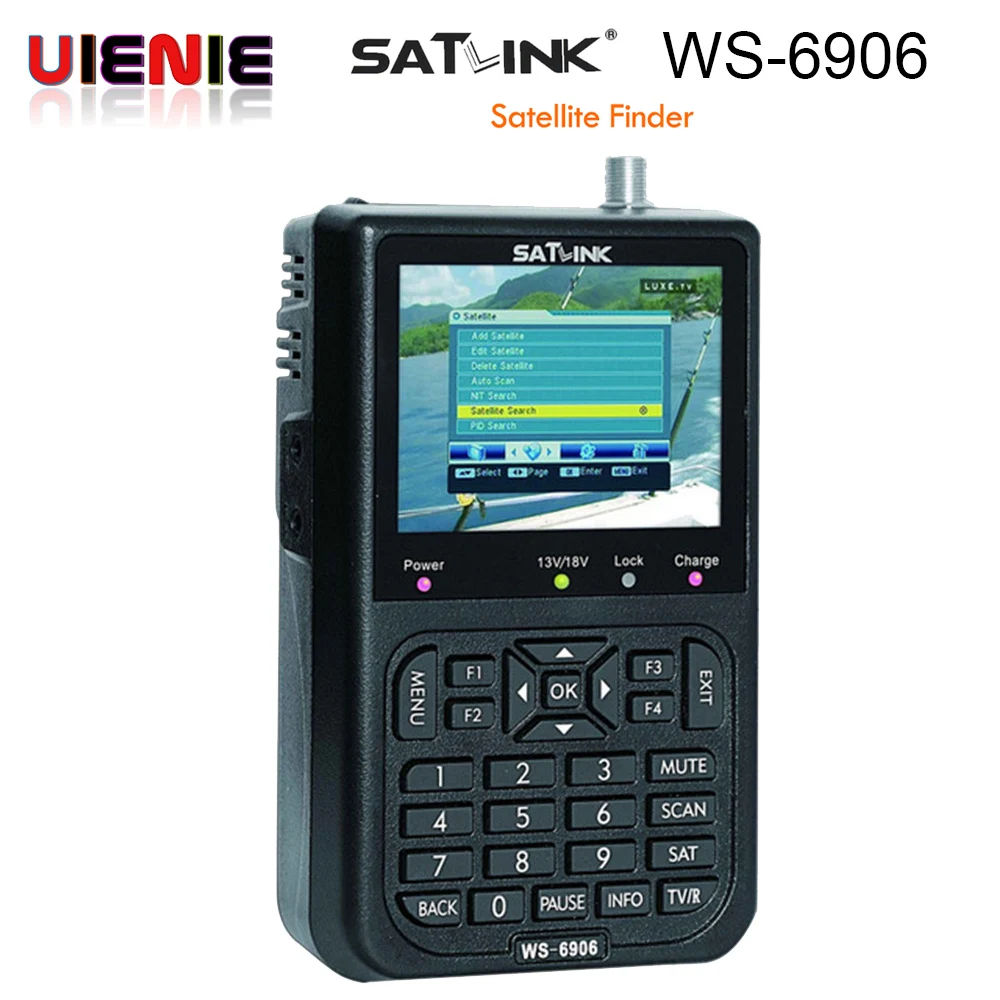

Satlink WS-6906 3.5" DVB-S FTA digital satellite satFinder meter satellite LCD SatFinder ws 6906 satlink ws6906 PK V8
