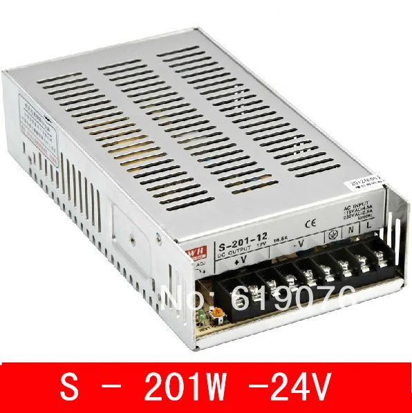 

201W 24V Single Output Switching power supply for FSDY AC to DC led