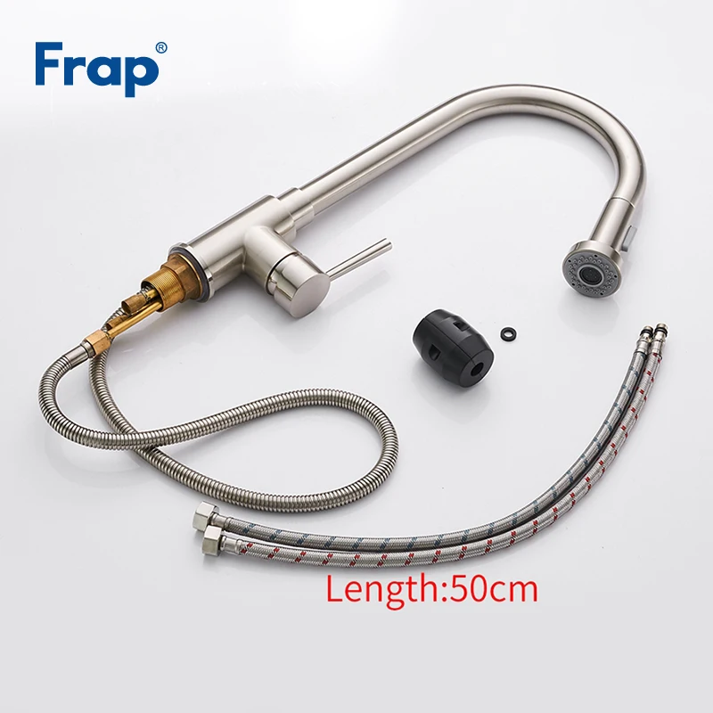 Кухонный Смеситель Frap Y40050 кухонный кран с одной ручкой выдвижное отверстие