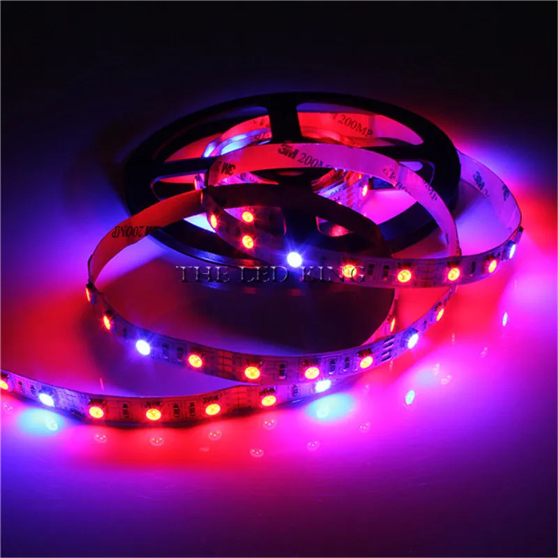 

LED Phyto Lamps Full Spectrum LED Strip Light 5050 SMD LED Fitolampy Grow Lights 60leds/m For Greenhouse Hydroponic plant DC 12V