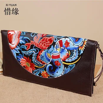

XIYUAN BRAND Real Cow Genuine Leather girls clutch bag Wallets Brand Design Cell phone Card Holder Long Lady Wallet Purse Clutch