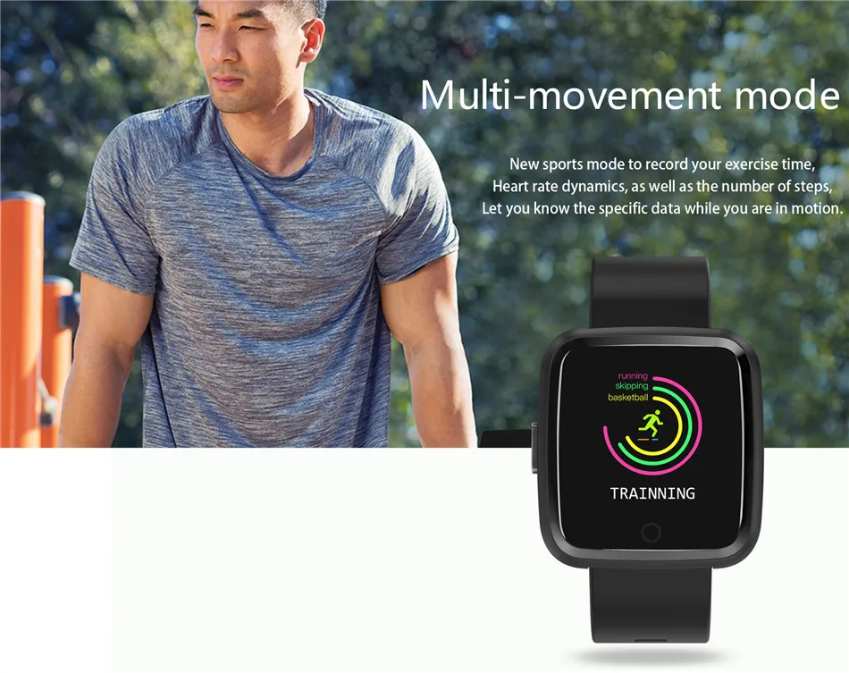 Smart Watch Men Women Fitness Tracker Message Reminder Clock Heart Rate Monitor Sport Activity Tracker Watches for Android IOS lemfo xiaomi watch 04