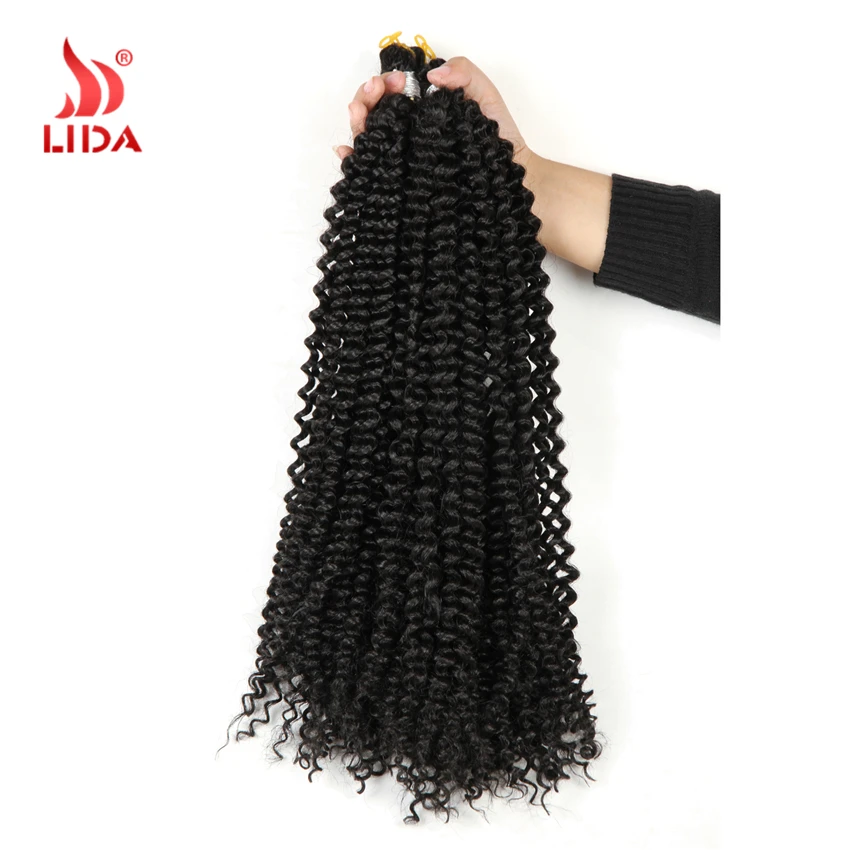 New Arriving Box Braids Water Wave Bulk Crochet Latch Hook Braiding Hair 28" Kanekalon Box
