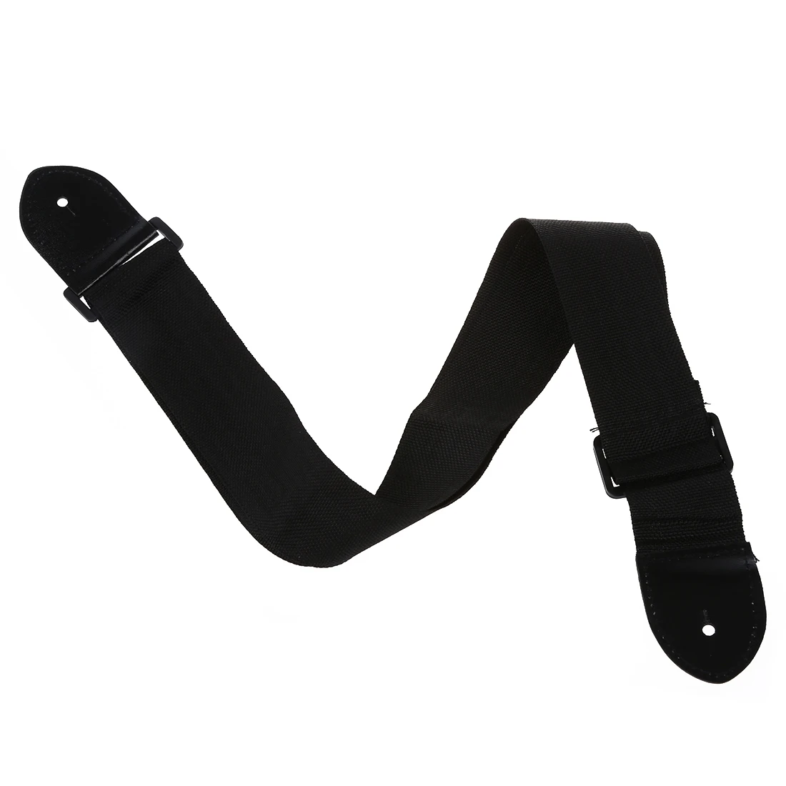 

SEWS-Adjustable Guitar Strap Band Acoustic Electric 132 x 6cm Black