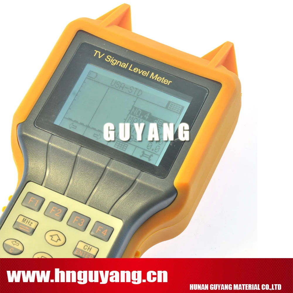 DHL Бесплатная доставка Guyang GY200D ТВ измеритель уровня сигнала ca ТВ тестирование кабеля 5-870 мГц Mer BER