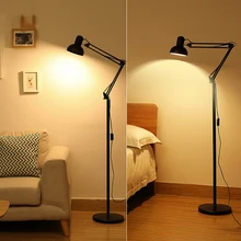 Modern minimalist floor lamp led folding living room desk free station lamp reading table lamp modern minimalist fashion table lamp book room children room exhibition hall office room table lamp bedroom reading desk lamp