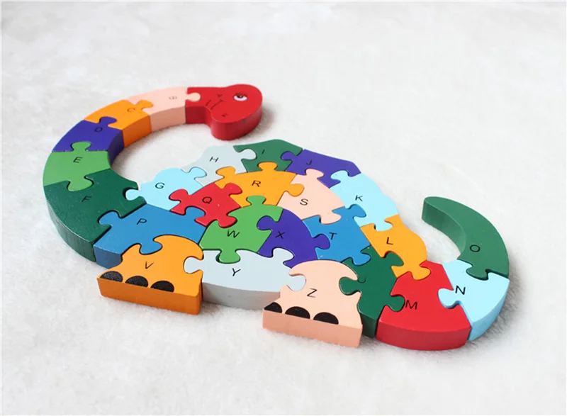 dinosaur wooden puzzle toy  (2)