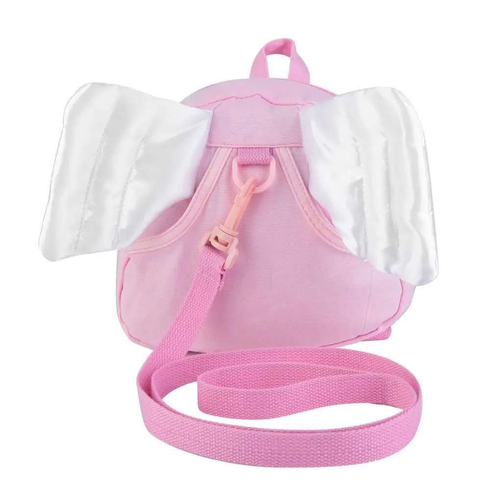 ESTINK милый детский рюкзак с крыльями из мультфильма, анти-потеря, детская Защитная сумка с тросом, рюкзак для переноски детей, детские рюкзаки для детского сада - Цвет: Розовый