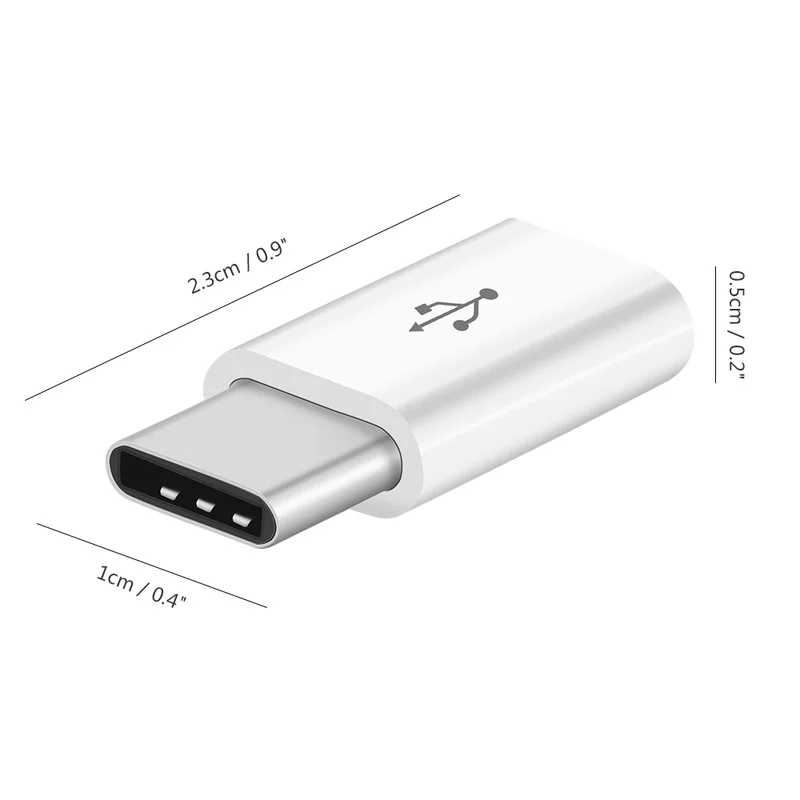Mini USB Type-C Adapter Micro USB Female To C Male 3.1 Otg Microusb Typec Converter for Huawei P20 Pro Mate 20 10 Lite otg adapter usb to type c adapter