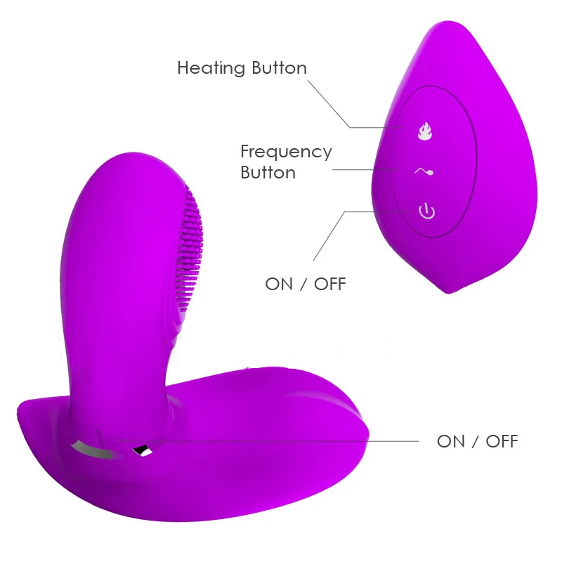 Wireless Heating Butterfly Vibrator 7