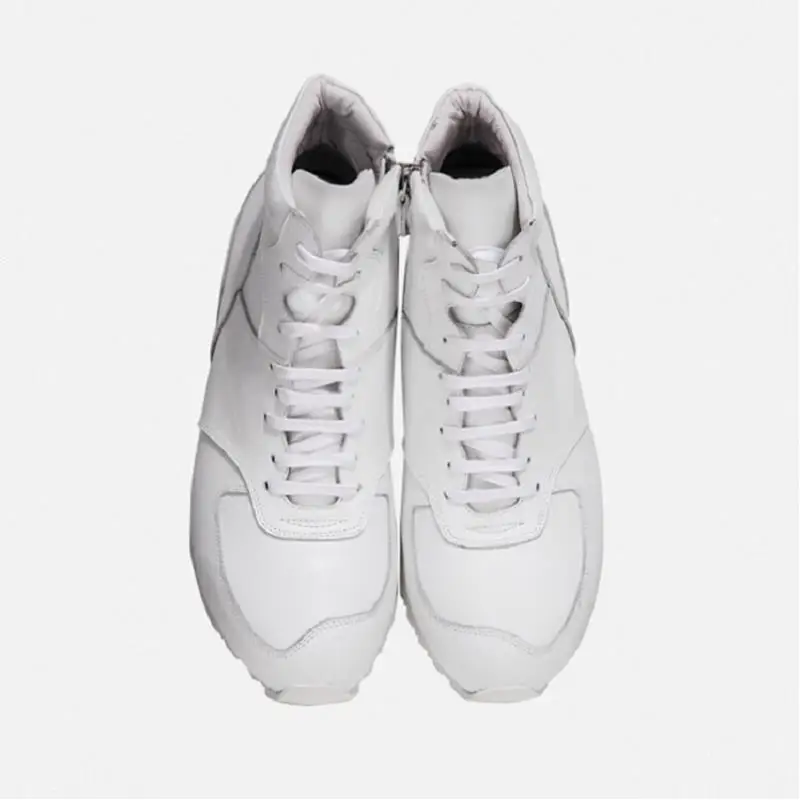 Casuais Alta Lace Northmarch Crescente Up Qualidade Respirável De Grosso Homem Marca branco Sapatos Top assorted Altura Fundo Homens Preto Calçado wqCpXCxg