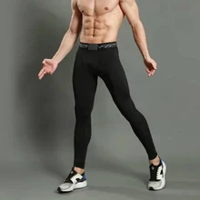 Мужские легинсы для бега мужские спортивные Леггинсы Спортивная одежда длинные брюки штаны для занятий йогой зима фитнес компрессионный сексуальный для спортзала тонкий