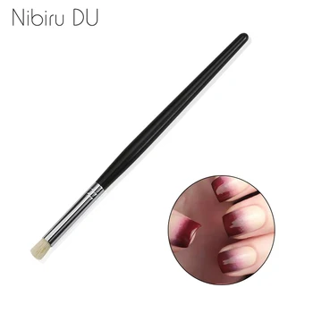 

1 Pcs Hard Brush Nail Gradient Brush Black handle Nail Brushes