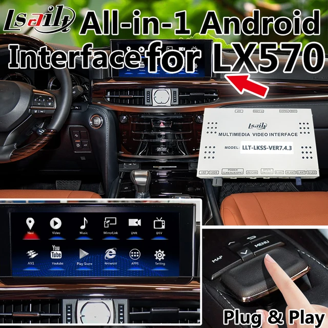 Carplay lexus lx 570