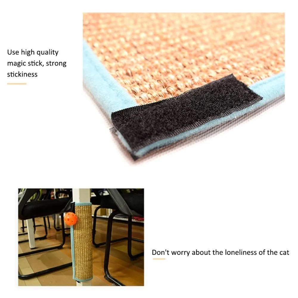 Sisal Sphynx Cat Scratching Post with Trapped Ball