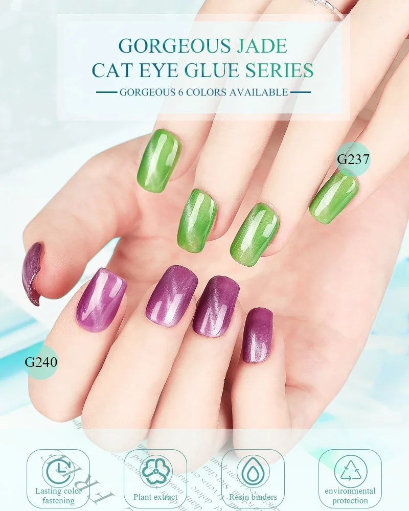 Mtssii Jade кошачий глаз гель лак для ногтей цветной гель для ногтей 15 мл Лак для ногтей, маникюра 5D кошачий глаз гель лак для маникюра 1 шт