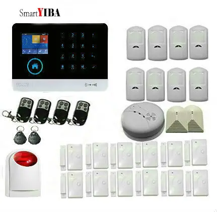 SmartYIBA Multi Language RFID Wifi GSM GPRS font b Alarm b font System For Security Protection