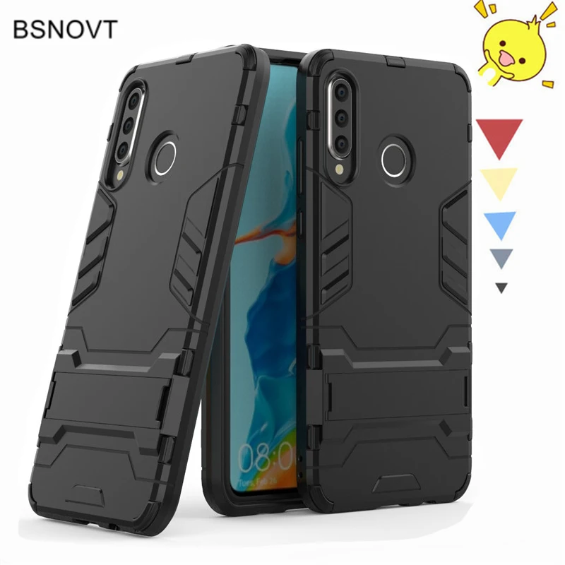 For Huawei P30 Lite Case Cover Armor Shockproof Phone Holder Anti-knock |
