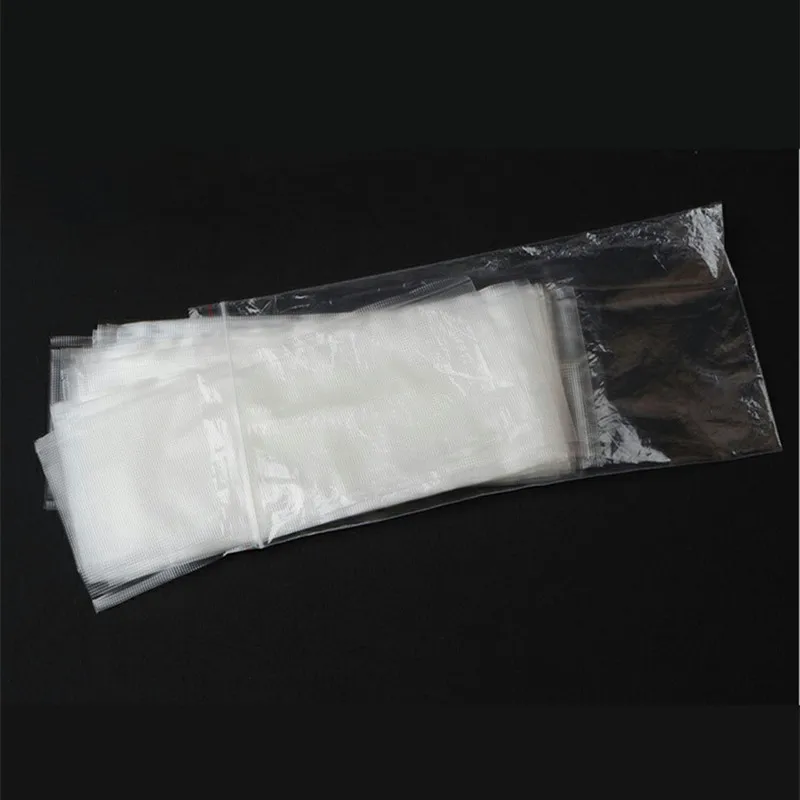 50 قطع PVA حقيبة ل الكارب الصيد 7*14 سنتيمتر 6*12 سنتيمتر 5*10 سنتيمتر المياه تذويب الكارب الصيد الطعم الطاعم حقيبة الصيد اكسسوارات
