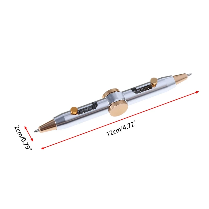 Новинка металлический фиджет-Спиннер ручка антистресс игрушечные ручки Шариковая ручка для детей студентов