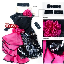 Новинка, распродажа, элегантные платья с блестками для бальных танцев, соревнований по латинским танцам, платья для детей и женщин