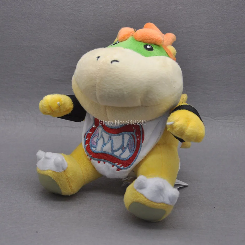 Плюшевая кукла Bowser JR для детей 6 дюймов 10 шт./партия|doll for|mario brotherssuper mario brothers |