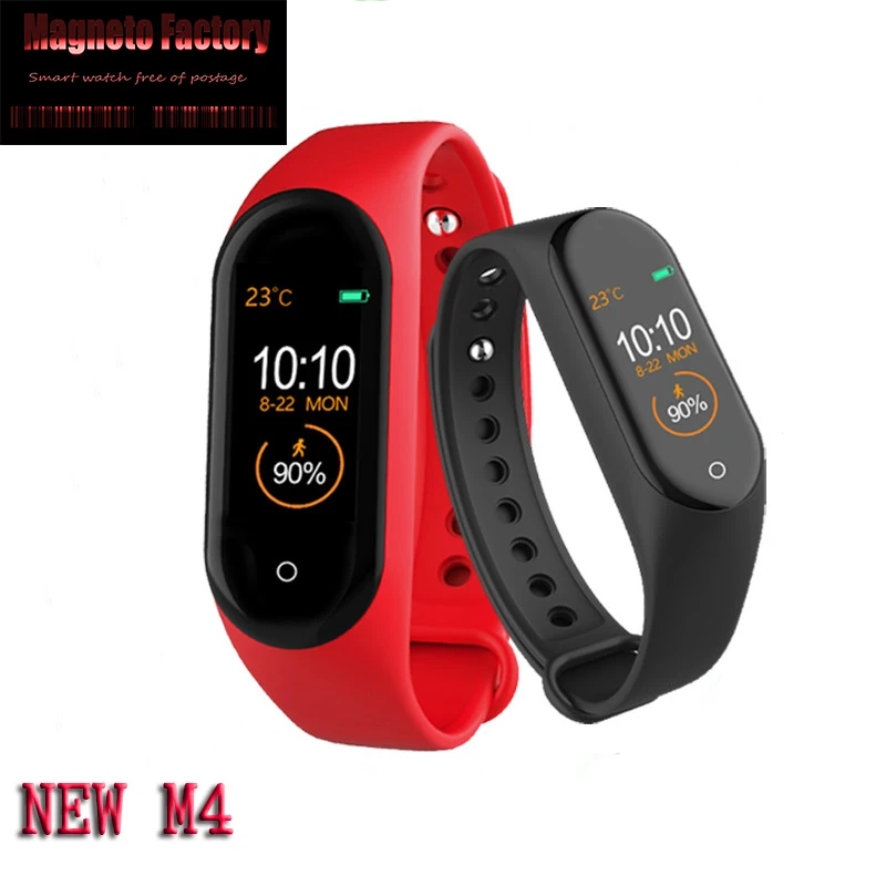 

NEW M3 M4 Smart Watch Heart Rate Monitor Fitness Tracker Smartwatch Color Screen Blood Pressure Pedomater PK Xiaomi Mi Band 3 Y5