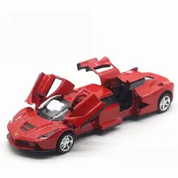 1:32 удлиненный спортивный автомобиль модель сплав тянуть назад модели автомобилей игрушки со светом Звук расширенные Автомобили Модель