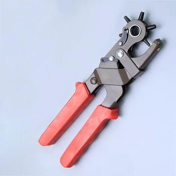 

Heavy Duty Rotary Leather Hole Punch Set for Belts Watch Band Straps Collars