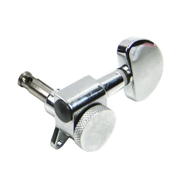 

Silver Chrome Locking Guitar Tuners Pegs tuning Machine Heads 3R3L Guitar