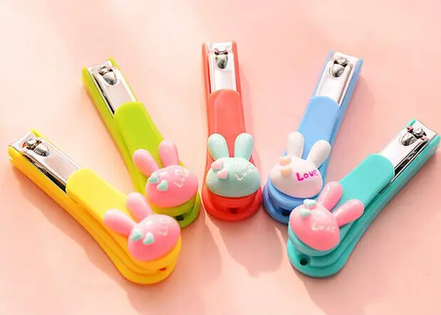 Free Shipping 10pieces Lot Mixedcolor Kawaii Creative Cartoon Rabbit Free Shipping 10pieces Lot Mixedcolor Kawaii Creative Cartoon Rabbit Stainless Steel Nail Gel Finger Toe