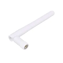 2 шт. 2,4 ГГц антенна Wi-Fi 2dBi-3dbi Антенна Разъем rp-sma Мужской Разъем Omni белый для Беспроводной маршрутизатор резиновая 10,9 см