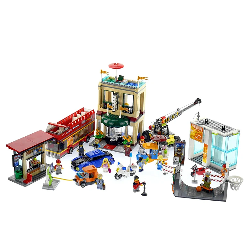 

Capital City Compatible Legoings 60200 Model Building Blocks Bricks Assembled DIY Educational Toys For Kids Birthday Gifts