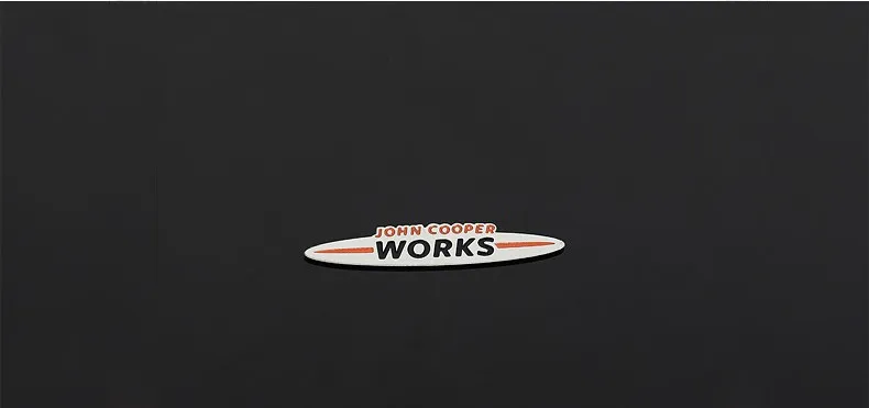 Metal Mini JCW Stickers Emblems Interior Car Stickers for Mini Cooper Countryman JCW F56 R56 Accessories Car-styling (8)