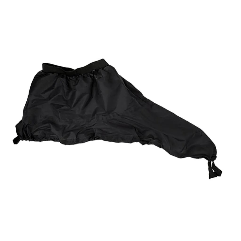 Universal Adjustable Kayak Spray Skirt Deck Sprayskirt Cover Waterproof fabric Rowing Boats Kayak Spray Skirt S M L XL Black