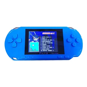 

3 Inch 16 Bit PXP3 Slim Station Video Games Player Handheld Game +Free Game Card Console built-in 150 Classic Games A07