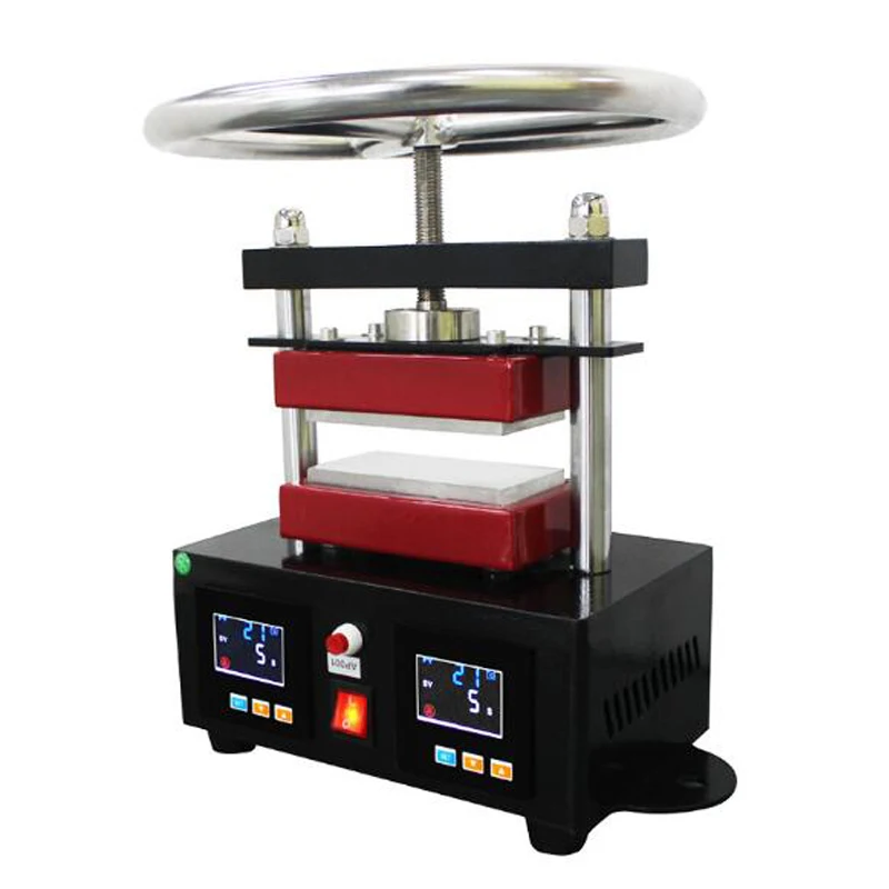 

6*12CM Heat Transfer Machine Small Upper And Lower Plate Heating Rosin Press Manual Press Rosin Machine CK220