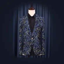 Новинка Демисезонный Для мужчин высокое качество Повседневное Пиджаки для женщин корейский стиль Тонкий Для мужчин S Бизнес комплект для досуга одной кнопки